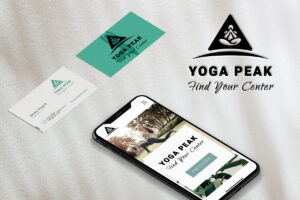 custom brand package for Yoga Peak